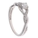 18ct White Gold 0.40ct Brilliant Cut Diamond Ring