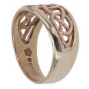 9ct Yellow and Rose Gold Annwyl Clogau Ring