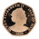 2020 The Peter Pan Fifty Pence Coin Isle Of Man Boxed