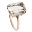 9ct Yellow Gold Prasiolite Single Stone Ring