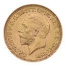 1929 George V Large Head South Africa Full Sovereign Coin