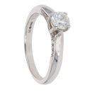 18ct White Gold 0.50ct Diamond Solitaire Ring