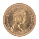 1981 Elizabeth II Decimal PortraitUK Full Sovereign Coin