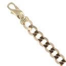 9ct Yellow Gold Curb Bracelet 7.5"