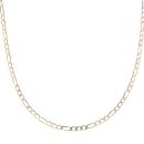 9ct Yellow Gold Figaro Chain 20"