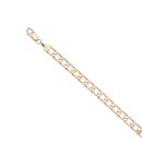 9ct Yellow Gold Curb Bracelet 8"