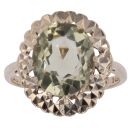 9ct Yellow Gold Peridot Fancy Ring