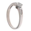 9ct White Gold 0.15ct Brilliant Cut Diamond Solitaire Ring