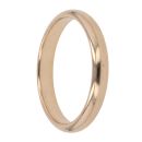 18ct Yellow Gold Plain Wedding Band 3mm