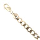 9ct Yellow Gold Curb Bracelet 8.5"