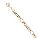 9ct Yellow Gold Fancy Bracelet 7"