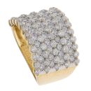 18ct Yellow Gold 2.00ct Brilliant Cut Diamond Fancy Ring