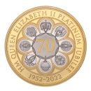 2020 Elizabeth II Guernsey 1oz Platinum Jubilee Coin
