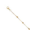 22ct Yellow Gold Bead Fancy Bracelet 7"