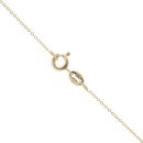 9ct Yellow Gold Tanzanite Cluster Pendant and Chain 16"