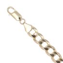 9ct Yellow Gold Curb Bracelet 8.5"