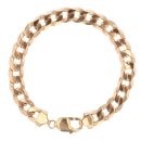 9ct Yellow Gold Curb Bracelet 8.5"