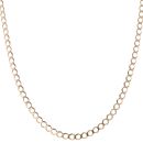 9ct Yellow Gold Curb Chain 22"