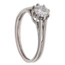 18ct White Gold 0.75ct Brilliant Cut Diamond Solitaire Ring