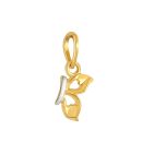 22ct Yellow Gold Butterfly Wing Pendant