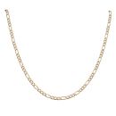 9ct Yellow Gold Figaro Chain 22"