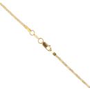 22ct Yellow Gold Flat Milan Chain 16"