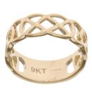9ct Yellow Gold Celtic Ring