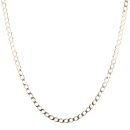 9ct Yellow Gold Curb Chain 18"