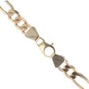 9ct Yellow Gold Figaro Chain 22"