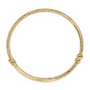 22ct Yellow Gold Children's Patterned Expanding Bangle