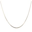 9ct Yellow Gold Wave Pattern Links Fancy Chain 16"