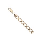 9ct Yellow Gold Curb Bracelet 8"