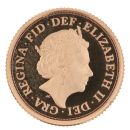 2015 Elizabeth II Fifth Portrait UK Quarter Sovereign Coin