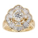 18ct Yellow Gold Fancy Diamond Ring