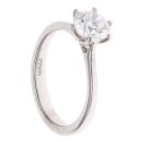 Platinum 1.25ct Brilliant Cut Lab Grown Diamond Solitaire Ring
