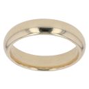 9ct Yellow Gold Wedding Band 5.2mm