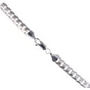 9ct White Gold Curb Chain 20"