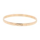9ct Yellow Gold Patterned Bangle