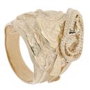 9ct Yellow Gold Saddle Ring