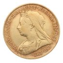 1897 Victoria Jubilee Head UK Half Sovereign Coin