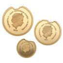 2019 The Heroes of D-Day 75th Anniversary East Caribbean Sovereign Prestige Set Of 3 Coins Boxed with Proof