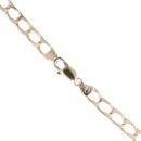 9ct Yellow Gold Square Curb Chain 22"
