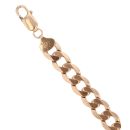 9ct Yellow Gold Curb Bracelet 9"