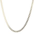 9ct Yellow Gold Curb Chain 22"