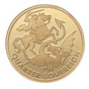 2020 The St George & The Dragon Proof Tristan Da Cunha Quarter Sovereign Coin