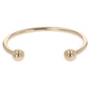 9ct Yellow Gold Plain Torque Bangle