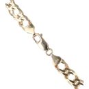 9ct Yellow Gold Double Curb Chain 18"