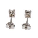 18ct White Gold 0.47cts Diamond Stud Earrings by Anya Belle