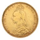 1889 Victoria Jubilee Head Australia Full Sovereign Coin