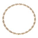 9ct Yellow Gold Patterned Twist Bangle